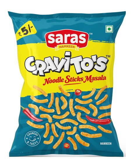 Cravito's Noodle Sticks Masala pack