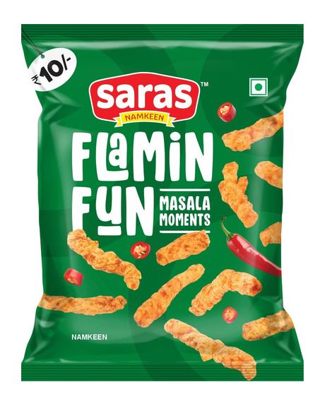 Saras Flamin Fun Masala Moments pack